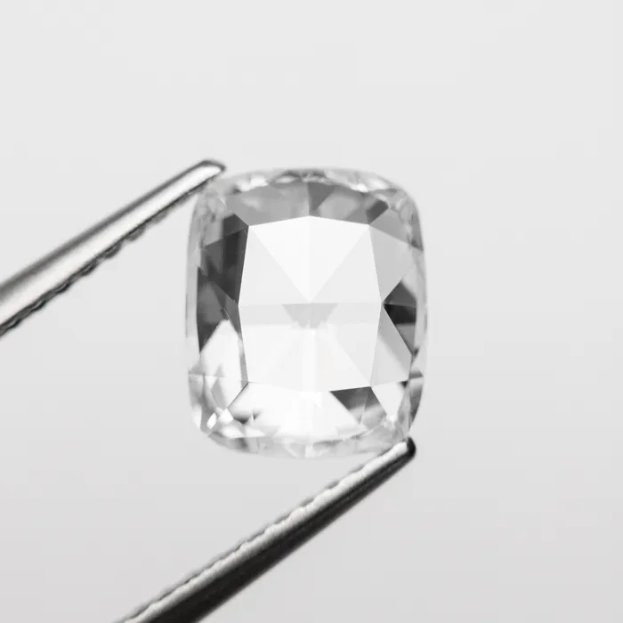 Misfit Diamonds Earrings 157ct 845x702x258mm GIA VS2 D Cushion Rosecut 2072301