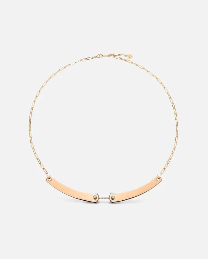 Necklaces Mood Business Meeting Mood Necklace in Rose Gold