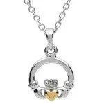 Necklaces PlatinumWare Claddagh Pendant Shanore