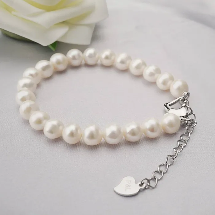 Passion for Life Freshwater Pearl Bracelet WB00003 Pearly Lustre Bracelets