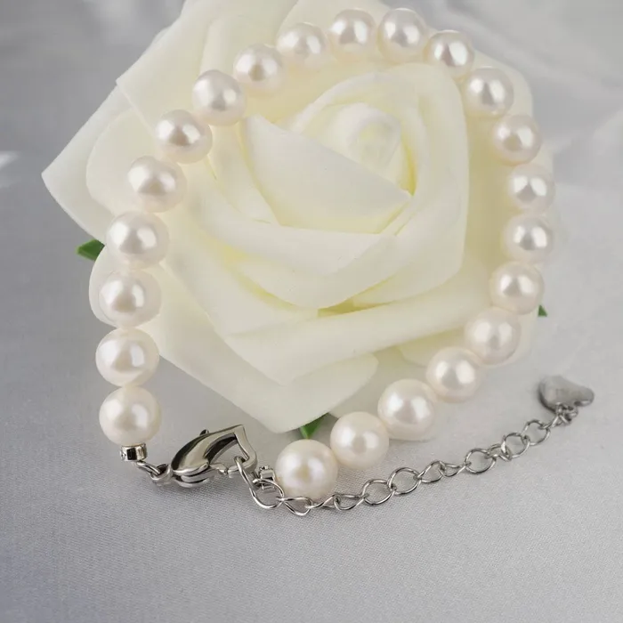 Passion for Life Freshwater Pearl Bracelet WB00003 Pearly Lustre Bracelets