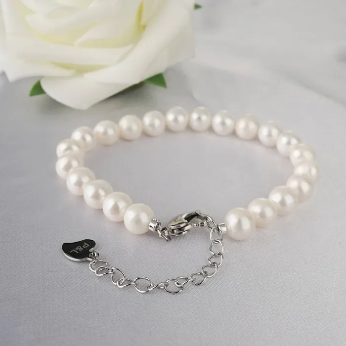 Passion for Life Freshwater Pearl Bracelet WB00003 Pearly Lustre Bracelets