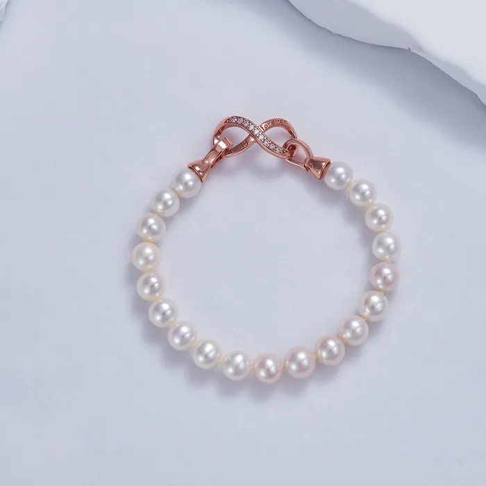 Pearly Lustre Bracelets Forever Freshwater Pearl Bracelet WB00057