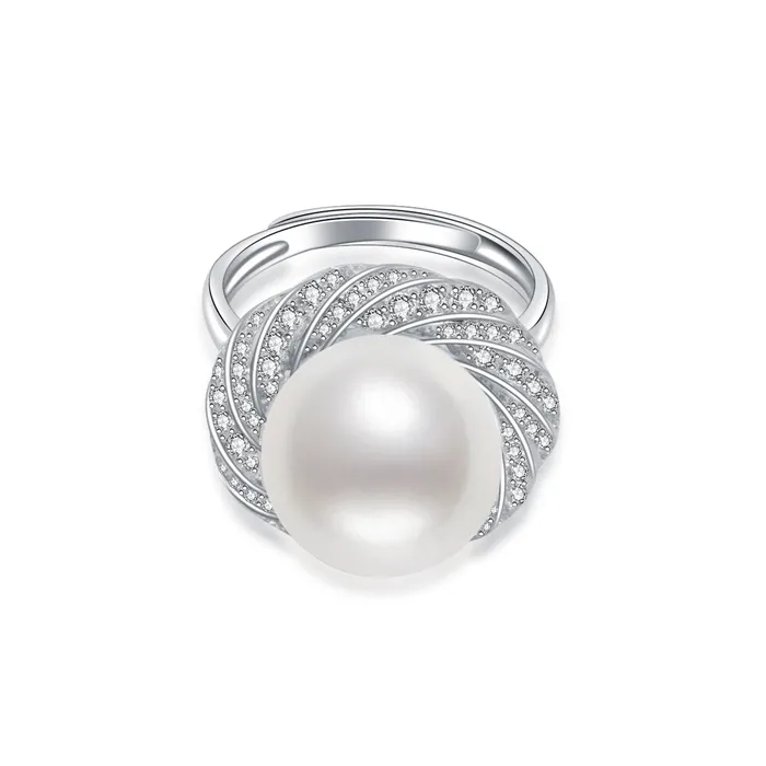 Pearly Lustre Rings Top Lustre Edison Pearl Ring WR00172