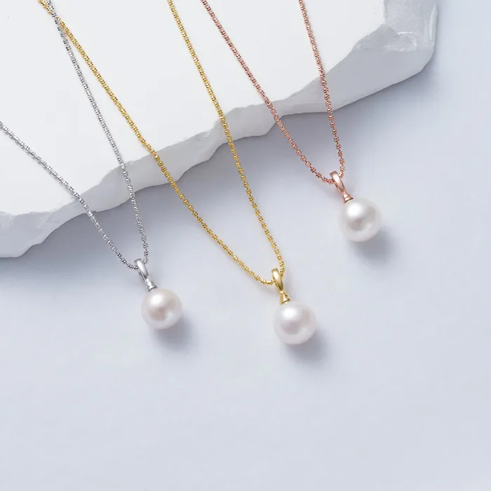 Pearly Lustre Top Grade Edison Pearl Necklace WN00643 Mix Match Necklaces