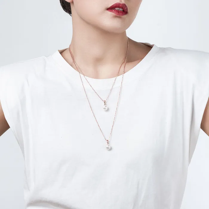 Pearly Lustre Top Grade Edison Pearl Necklace WN00643 Mix Match Necklaces