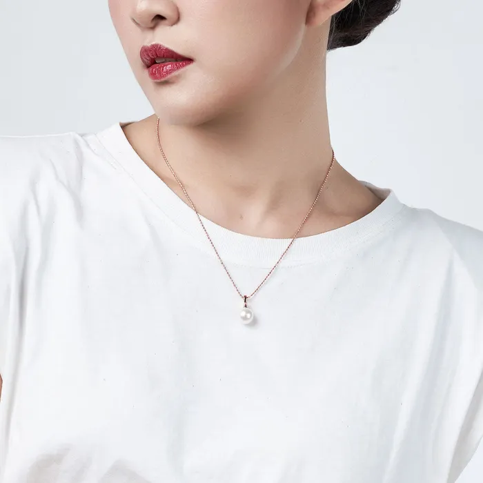 Pearly Lustre Top Grade Edison Pearl Necklace WN00643 Mix Match Necklaces