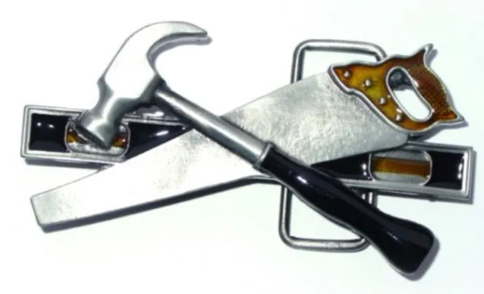 POLLY Earrings BU151 Carpenter Tools Belt Buckle