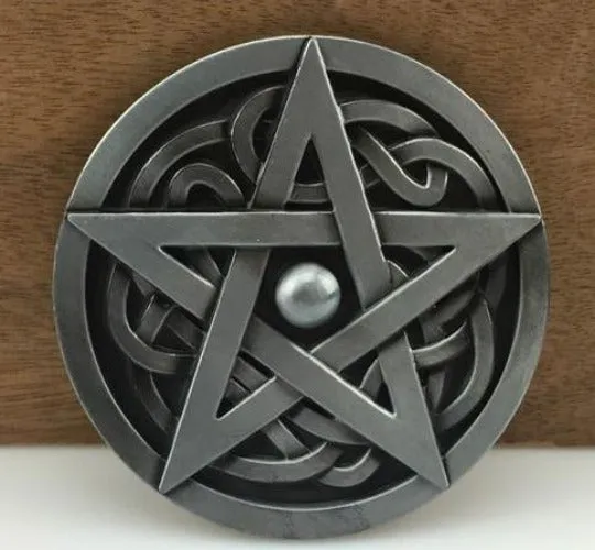 POLLY Earrings BU195 Star Celtic Belt Buckle