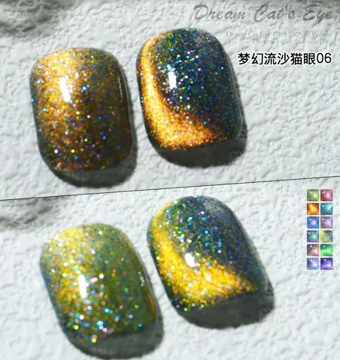 POLLY Earrings NS420 Cat Eye Gel Nail Polish 06