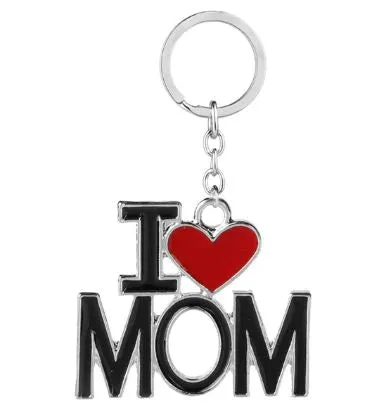 polly Necklaces K130 I Love Mom Keychain
