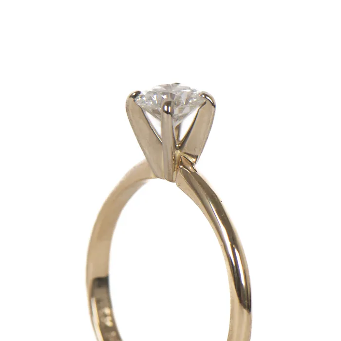 PreOwned Diamond Solitaire Engagement Ring STORE 5a Luxury Preowned Goods Rings
