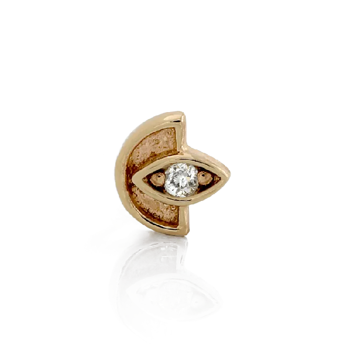 Pupil Hall Earrings Another Dimension Half Full