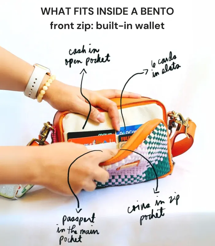 Rags2Riches Earrings Bento Bag