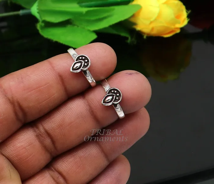 Rings 925 sterling silver handmade unique classical design vintage tribal ethnic toe ring best brides gifting jewelry ytr70 TRIBALORNAMENT