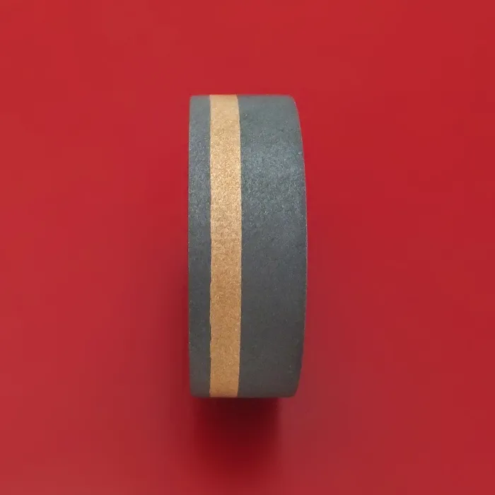 Rings Lashbrook Tantalum Ring with 18K Gold and Forged Carbon Fiber Rings Lashbrook Tantalum Ring with 18K Gold and Forged Carbon Fiber