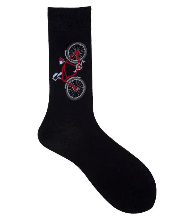 Rings SF770 Black Red Bicycle Socks POLLY