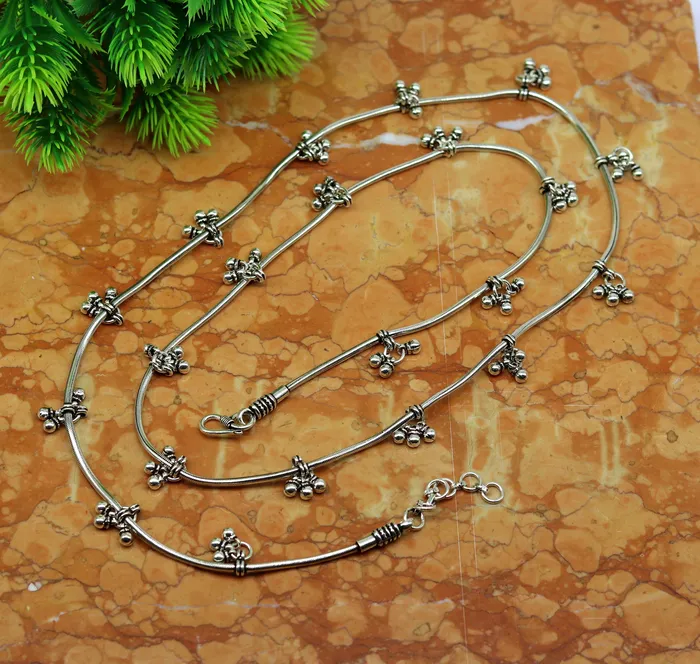 Rings TRIBAL ORNAMENTS 30 to 42 Handmade adjustable 925 sterling silver snake chain waist belt belly chain waist chain with hanging drops tribal jewelry nwch15 Rings TRIBAL ORNAMENTS 30 to 42 Handmade adjustable 925 sterling silver snake chain waist belt belly chain waist chain with hanging drops tribal jewelry nwch15