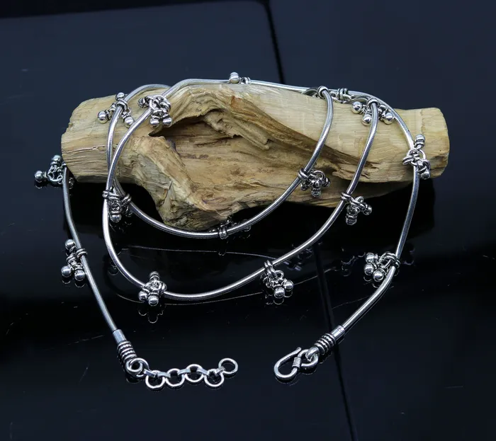 Rings TRIBAL ORNAMENTS 30 to 42 Handmade adjustable 925 sterling silver snake chain waist belt belly chain waist chain with hanging drops tribal jewelry nwch15 Rings TRIBAL ORNAMENTS 30 to 42 Handmade adjustable 925 sterling silver snake chain waist belt belly chain waist chain with hanging drops tribal jewelry nwch15