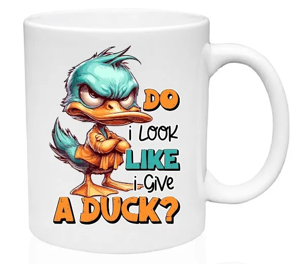 Sand Dollar Sales MG78 Give A Duck Coffee Mug Earrings