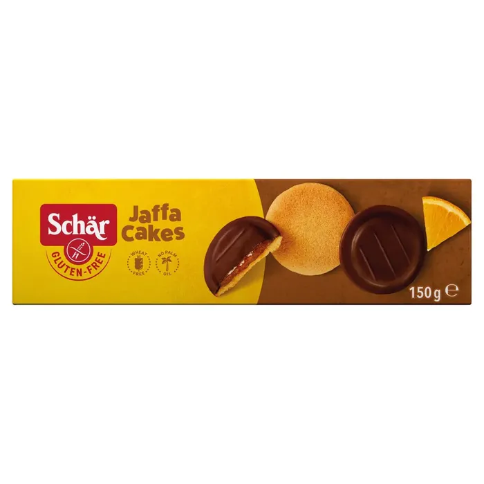 Schar Gluten Free Jaffa Cakes 150g Ramsden International Rings