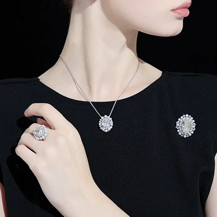 Top Grade Freshwater Pearl Ring WR00225 CELESTE Pearly Lustre Rings