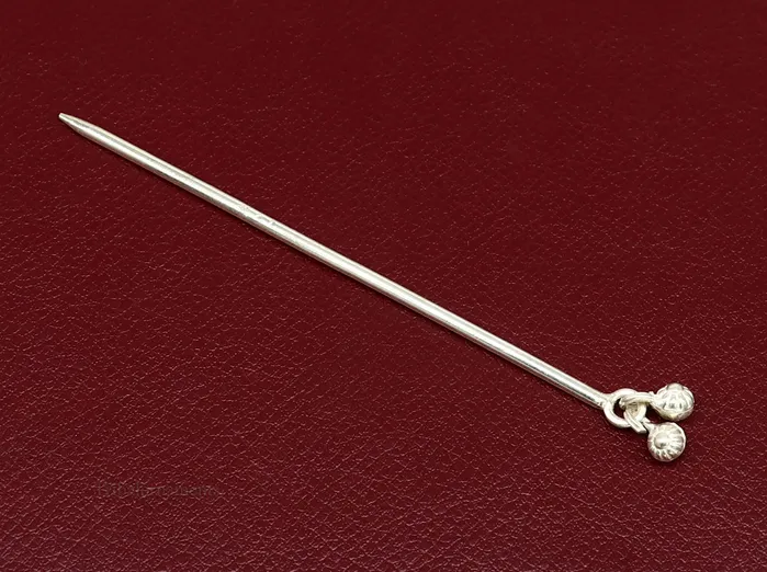 TRIBAL ORNAMENTS Necklaces 4 inches long handmade solid sterling silver eyeliner stick kajal sticks surma stick fabulous brides vintage style gift su396
