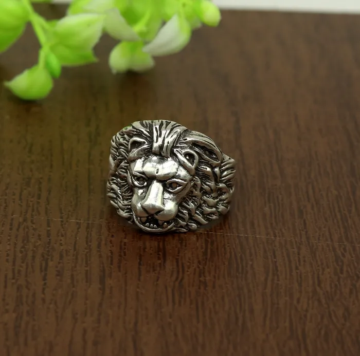 TRIBAL ORNAMENTS Rings 925 sterling silver handmade excellent lion face vintage antique stylish ring band unisex customized jewelry from Rajasthan india sr273 TRIBAL ORNAMENTS Rings 925 sterling silver handmade excellent lion face vintage antique stylish ring band unisex customized jewelry from Rajasthan india sr273