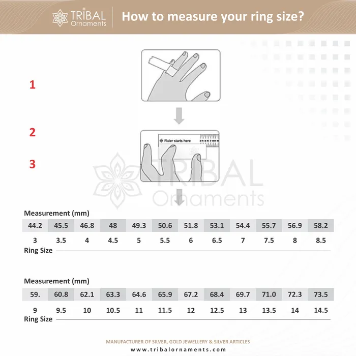 TRIBAL ORNAMENTS Rings Simulated ruby stone 925 silver ring band engagement anniversary gifting sr149