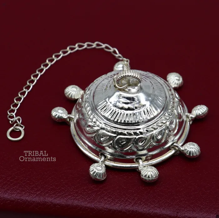TRIBAL ORNAMENTS Rings Solid Silver chhatar or chhatra silver umbrella god temple art Gorgeous hand craved Solid silver temple article temple utensils su750 TRIBAL ORNAMENTS Rings Solid Silver chhatar or chhatra silver umbrella god temple art Gorgeous hand craved Solid silver temple article temple utensils su750