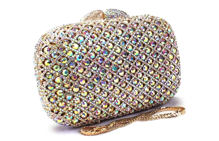 Walkeaze Earrings Women Bridal Clutch 14142B