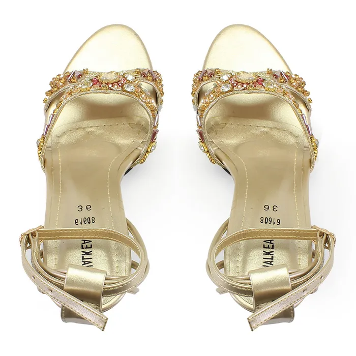 Walkeaze Earrings Women Sandals 61608S Walkeaze Earrings Women Sandals 61608S