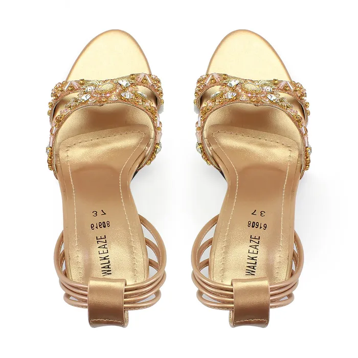 Walkeaze Earrings Women Sandals 61608S Walkeaze Earrings Women Sandals 61608S