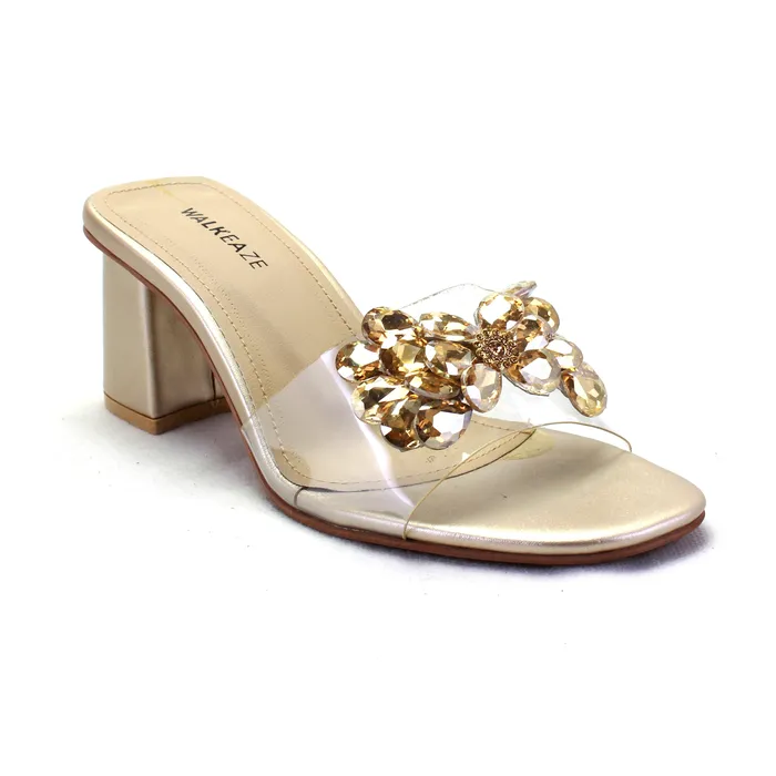 Walkeaze Earrings Women Slippers 61814S