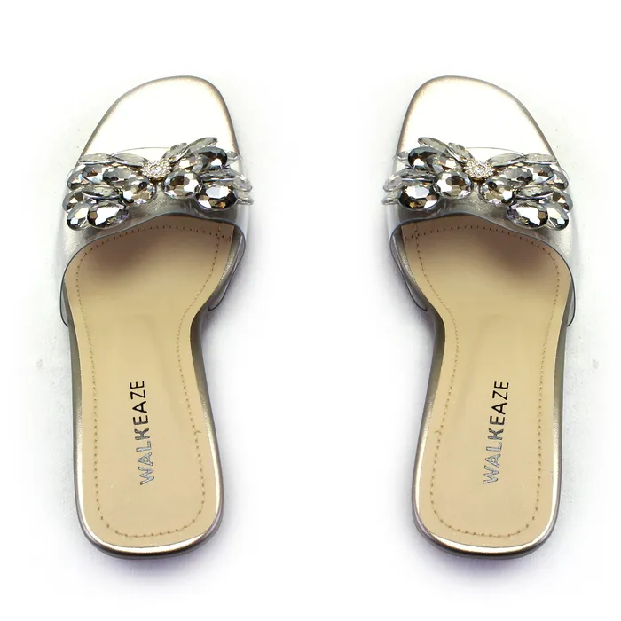 Walkeaze Earrings Women Slippers 61814S Walkeaze Earrings Women Slippers 61814S