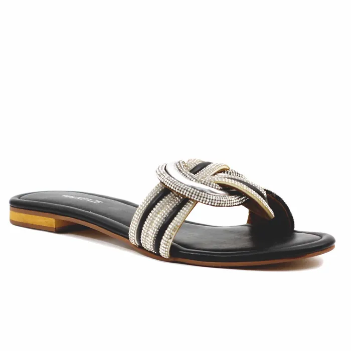 Walkeaze Women Formal Slippers 40118S Earrings