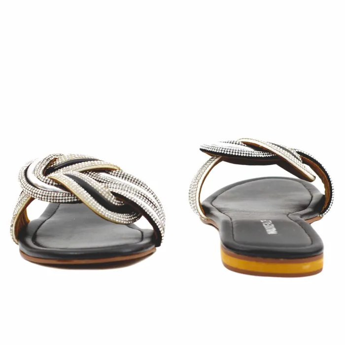 Walkeaze Women Formal Slippers 40118S Earrings