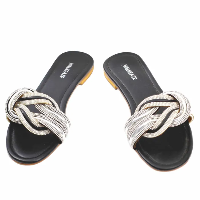 Walkeaze Women Formal Slippers 40118S Earrings