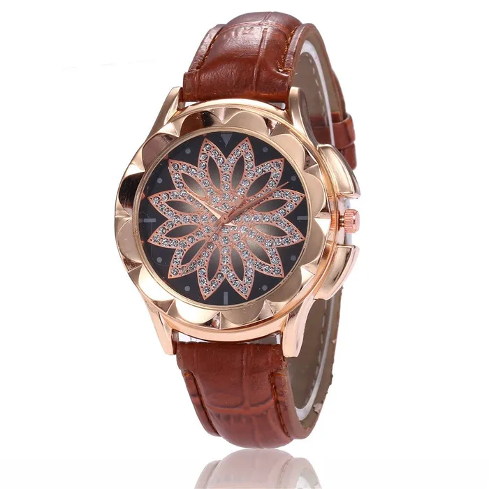 Watches 01 W473 Brown Stardust Collection Quartz Watch