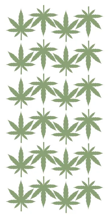 Winter Park Products Earrings Marijuana Cannabis Weed Pot Stickers 114 DC06