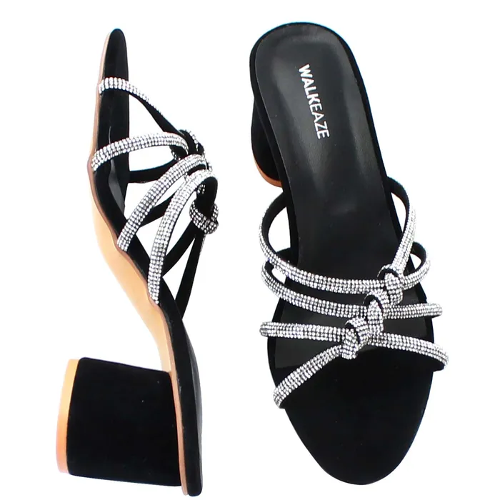 Women Formal Block Heel 74899S Walkeaze Necklaces