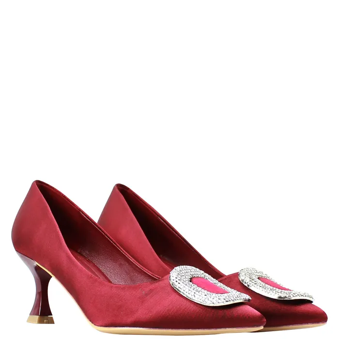 Women Formal Court Shoes 98204S Walkeaze Earrings
