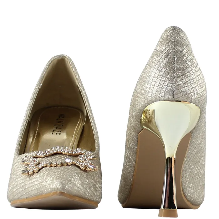 Women Formal Court Shoes 98231S Walkeaze Earrings