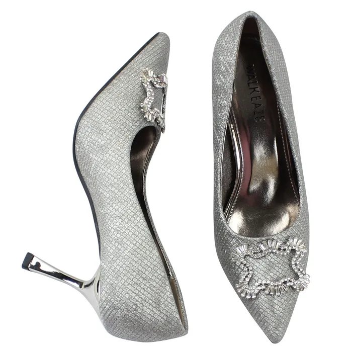 Women Formal Court Shoes 98231S Walkeaze Earrings