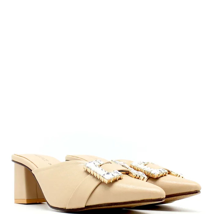 Women Formal Mules 74606S Walkeaze Earrings