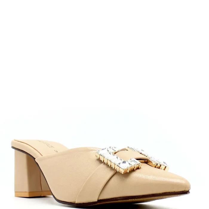 Women Formal Mules 74606S Walkeaze Earrings