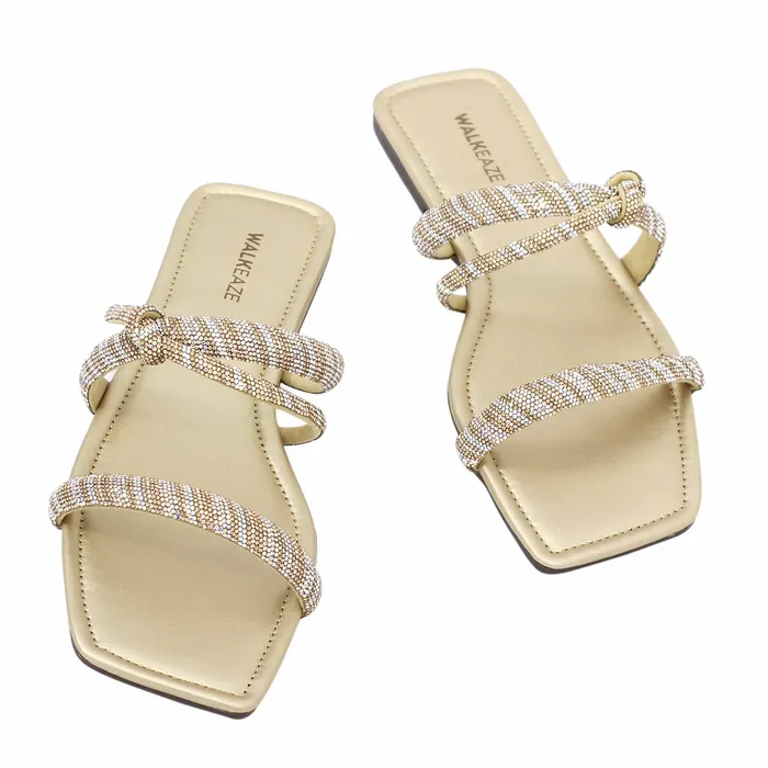 Women Formal Slippers 40830S Walkeaze Earrings