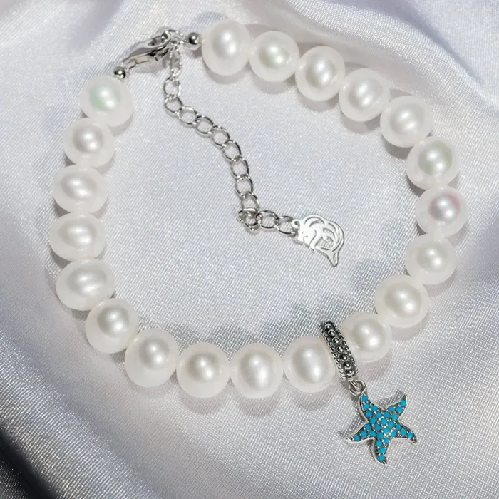 Wonderland Freshwater Pearl Bracelet WB00041 Pearly Lustre Bracelets