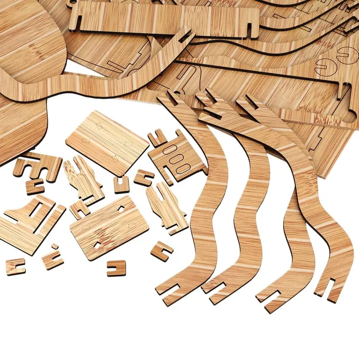 Wooden Piano 3D Puzzle uplinkbabys Store Earrings