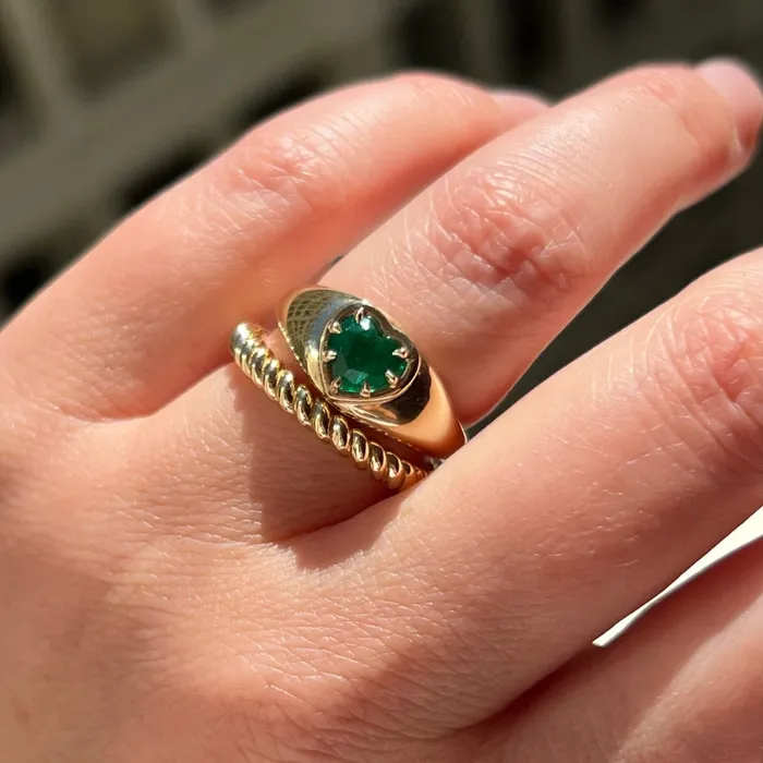ZahnZ Fine Jewelry Rings Braided Gold Band